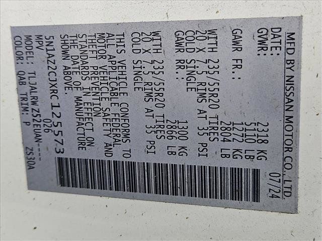 Used 2024 Nissan Murano SL FWD image 15