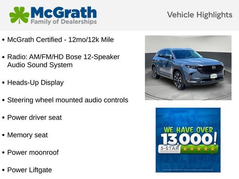 Used 2025 MAZDA CX-50 2.5 Hybrid w/ Premium Plus Pkg AWD/4WD image 6