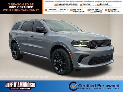 Certified 2021 Dodge Durango SXT
