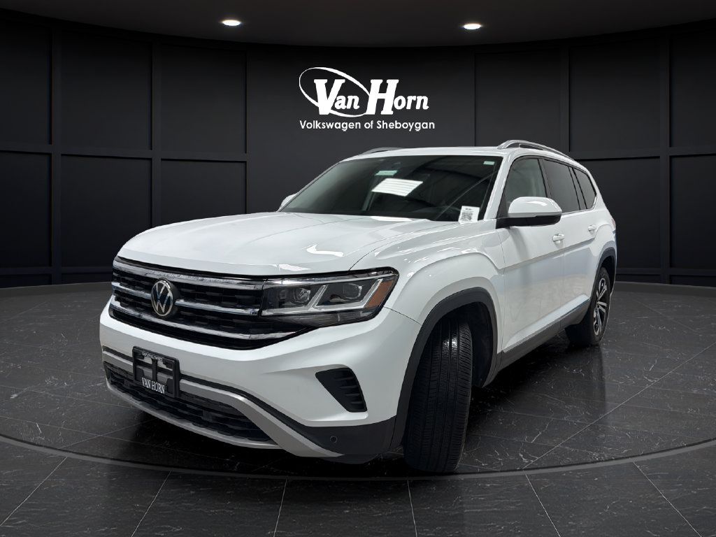 Used 2022 Volkswagen Atlas SEL AWD/4WD image 3