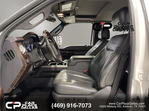 Used 2016 Ford F350 Platinum w/ Platinum Package AWD/4WD image 13