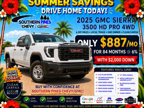 Used 2025 GMC Sierra 3500 Pro AWD/4WD image 5