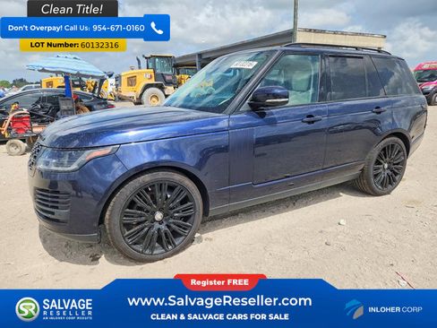 Used 2018 Land Rover Range Rover HSE AWD/4WD image 1