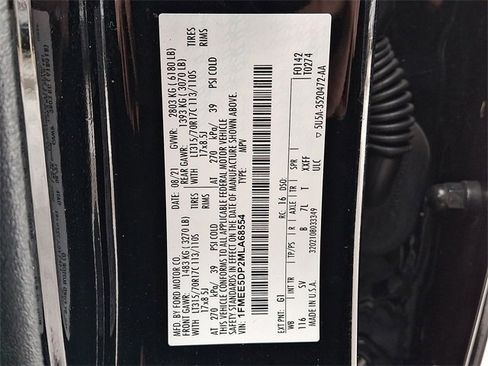 Used 2021 Ford Bronco Black Diamond w/ Sasquatch Package image 26