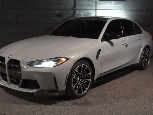Used 2022 BMW M3 Competition w/ Executive Package RWD image 8