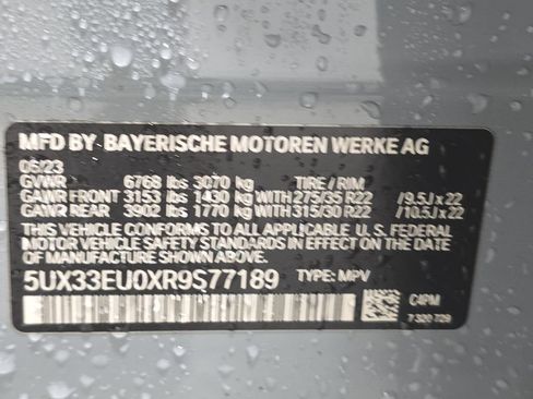 Certified 2024 BMW X5 M60i w/ Executive Package AWD/4WD image 27