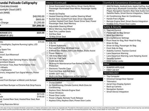 Used 2022 Hyundai Palisade Calligraphy w/ Cargo Package image 5