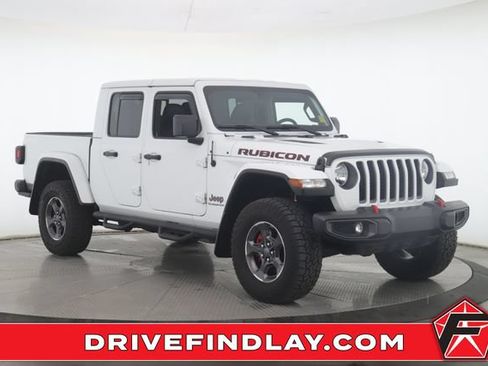 Used 2021 Jeep Gladiator Rubicon w/ Trailer Tow Package AWD/4WD image 1