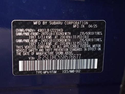 Used 2025 Subaru Forester Sport w/ Popular Package #1 AWD/4WD image 32