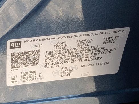 New 2026 Chevrolet Equinox LT w/ Safety and Technology Package image 18