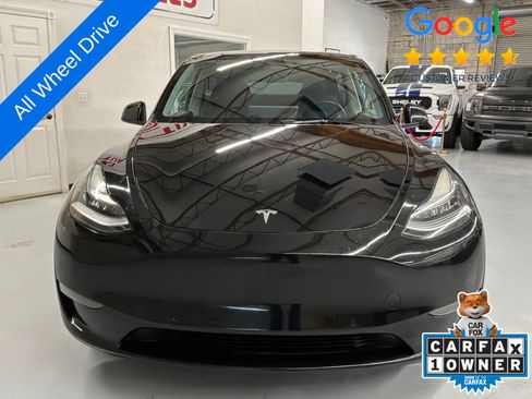 Used 2021 Tesla Model Y Long Range AWD/4WD image 2