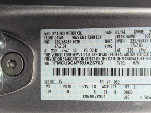 Used 2024 Ford Escape Active w/ Tech Pack #1 image 36