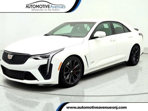 Used 2024 Cadillac CT4 V Blackwing w/ Technology Package RWD image 1