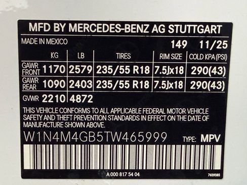 New 2026 Mercedes-Benz GLB 250 image 19
