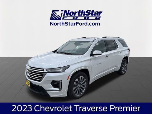 Used 2023 Chevrolet Traverse Premier w/ LPO, Floor Liner Package AWD/4WD image 1