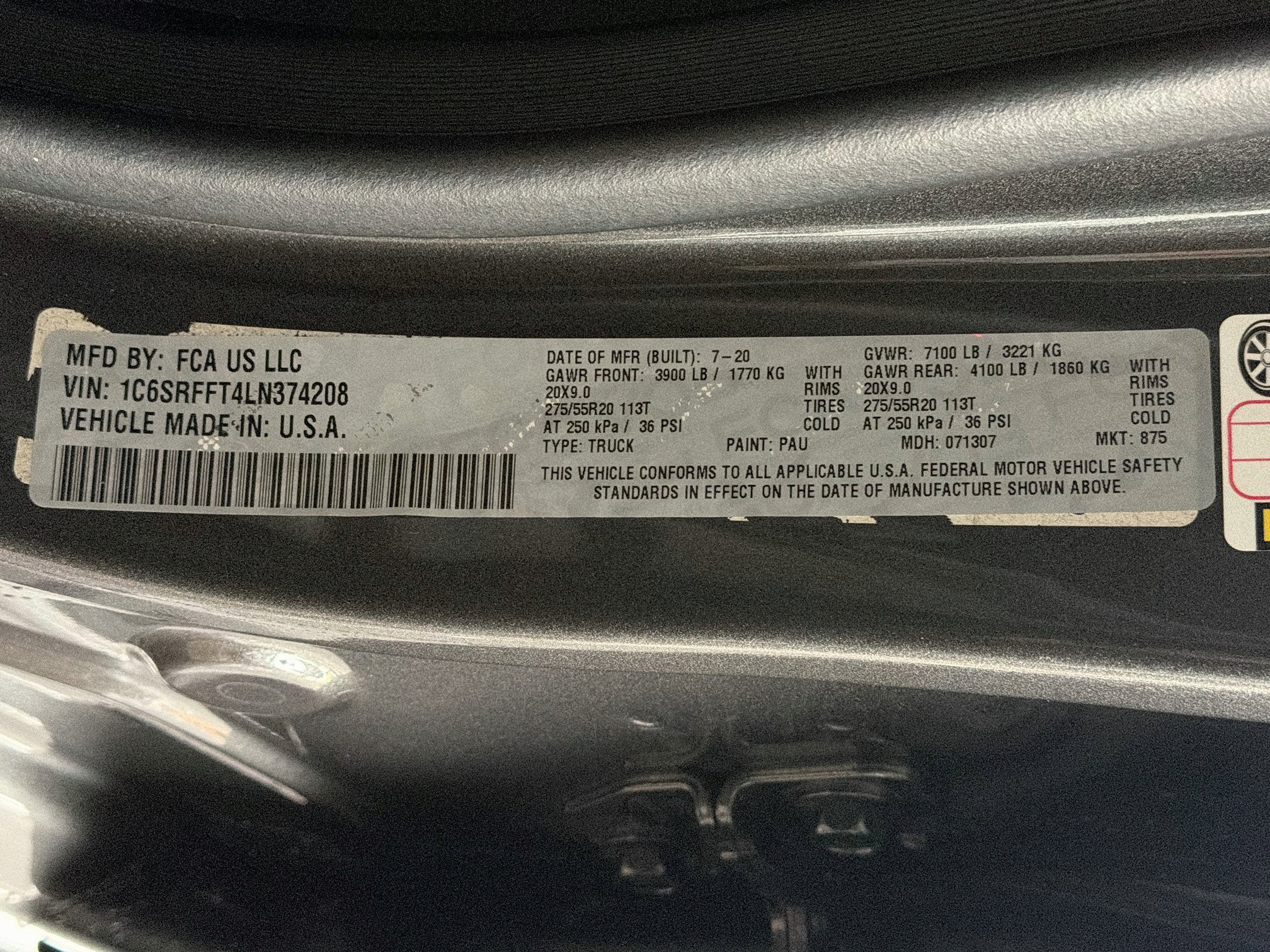 Used 2020 RAM 1500 Big Horn AWD/4WD image 12