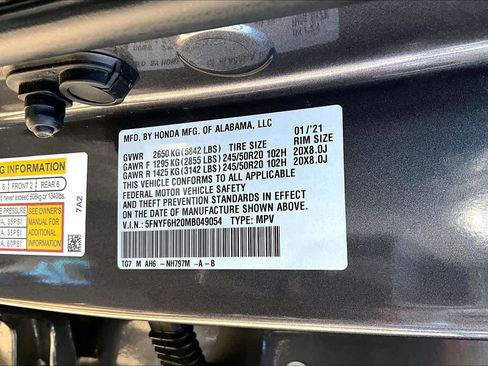 Used 2021 Honda Pilot Special Edition image 36