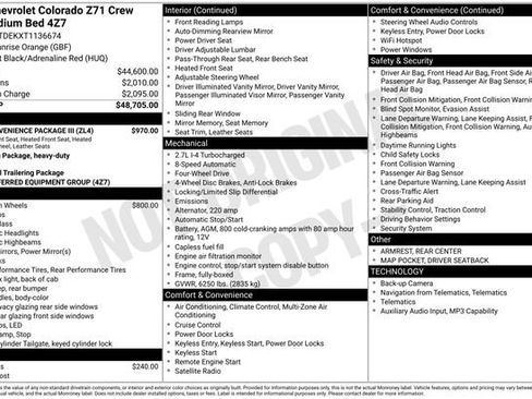New 2026 Chevrolet Colorado Z71 w/ Z71 Convenience Package 2 AWD/4WD image 4