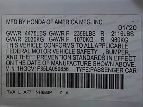 Used 2020 Honda Accord Sport image 39