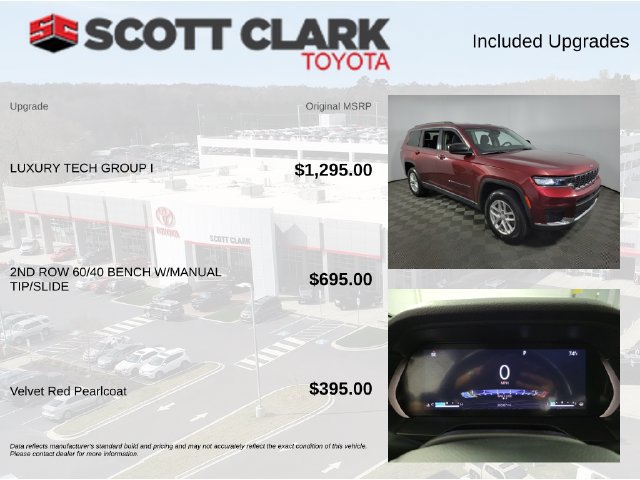 Used 2021 Jeep Grand Cherokee L Laredo w/ Luxury Tech Group I AWD/4WD image 8