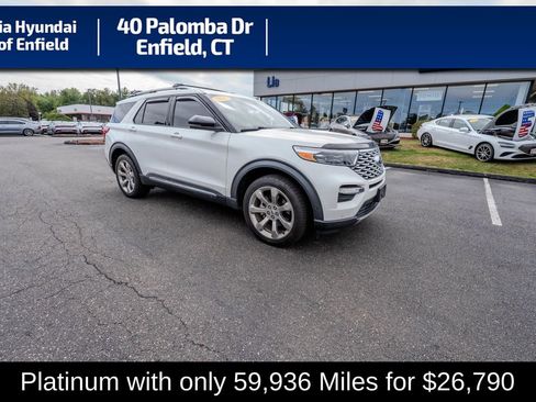 Used 2020 Ford Explorer Platinum w/ Premium Technology Package image 1