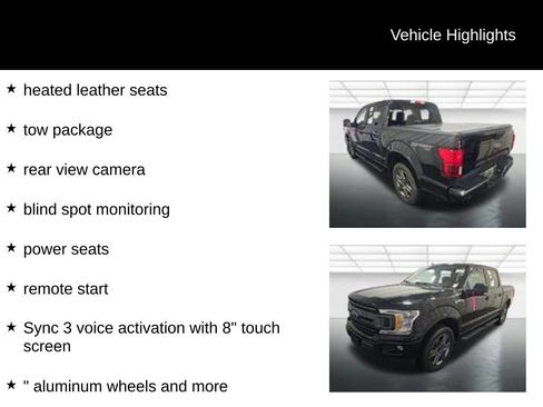 Used 2020 Ford F150 XLT w/ Equipment Group 302A Luxury image 10