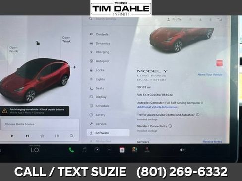 Used 2020 Tesla Model Y Long Range AWD/4WD image 3