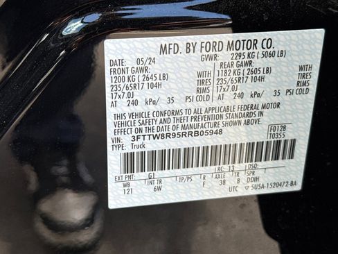 New 2024 Ford Maverick Tremor w/ Tremor Off-Road Package image 26