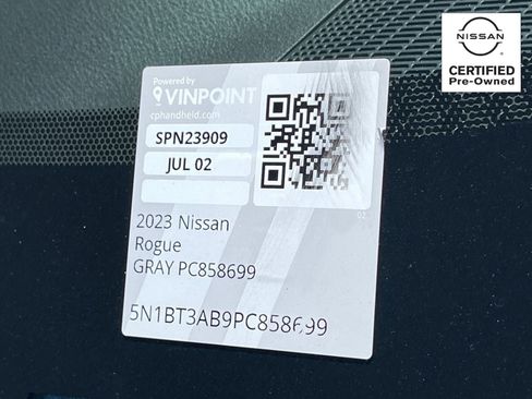 Certified 2023 Nissan Rogue S AWD/4WD image 30