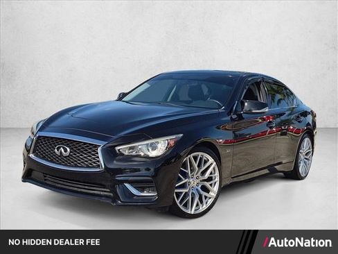 Used 2020 INFINITI Q50 Luxe RWD image 1