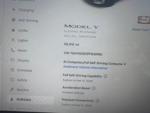 Used 2023 Tesla Model Y Long Range AWD/4WD image 3