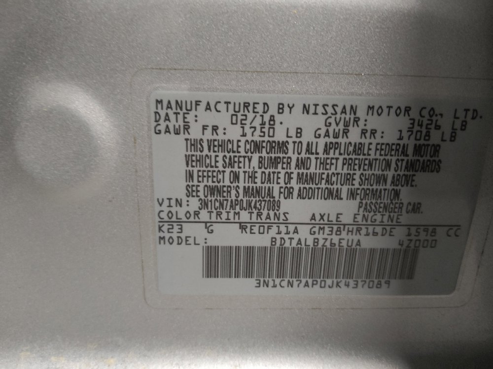 Used 2018 Nissan Versa SV FWD image 33