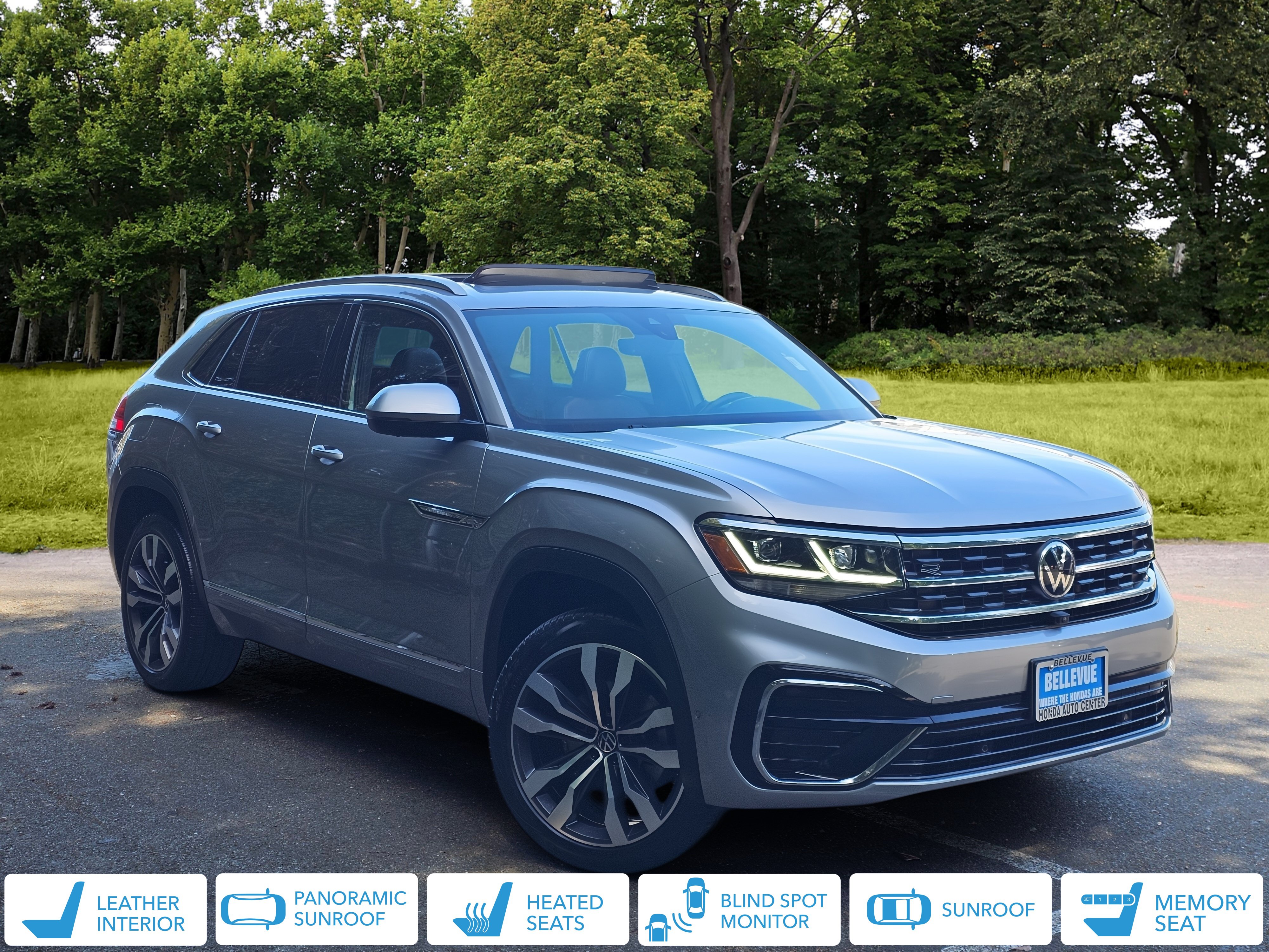 Used 2022 Volkswagen Atlas Cross Sport SEL Premium R-Line AWD/4WD image 1