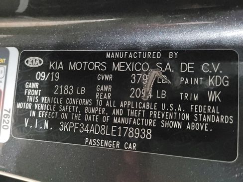 Used 2020 Kia Forte GT-Line w/ GT-Line Premium Package FWD image 33