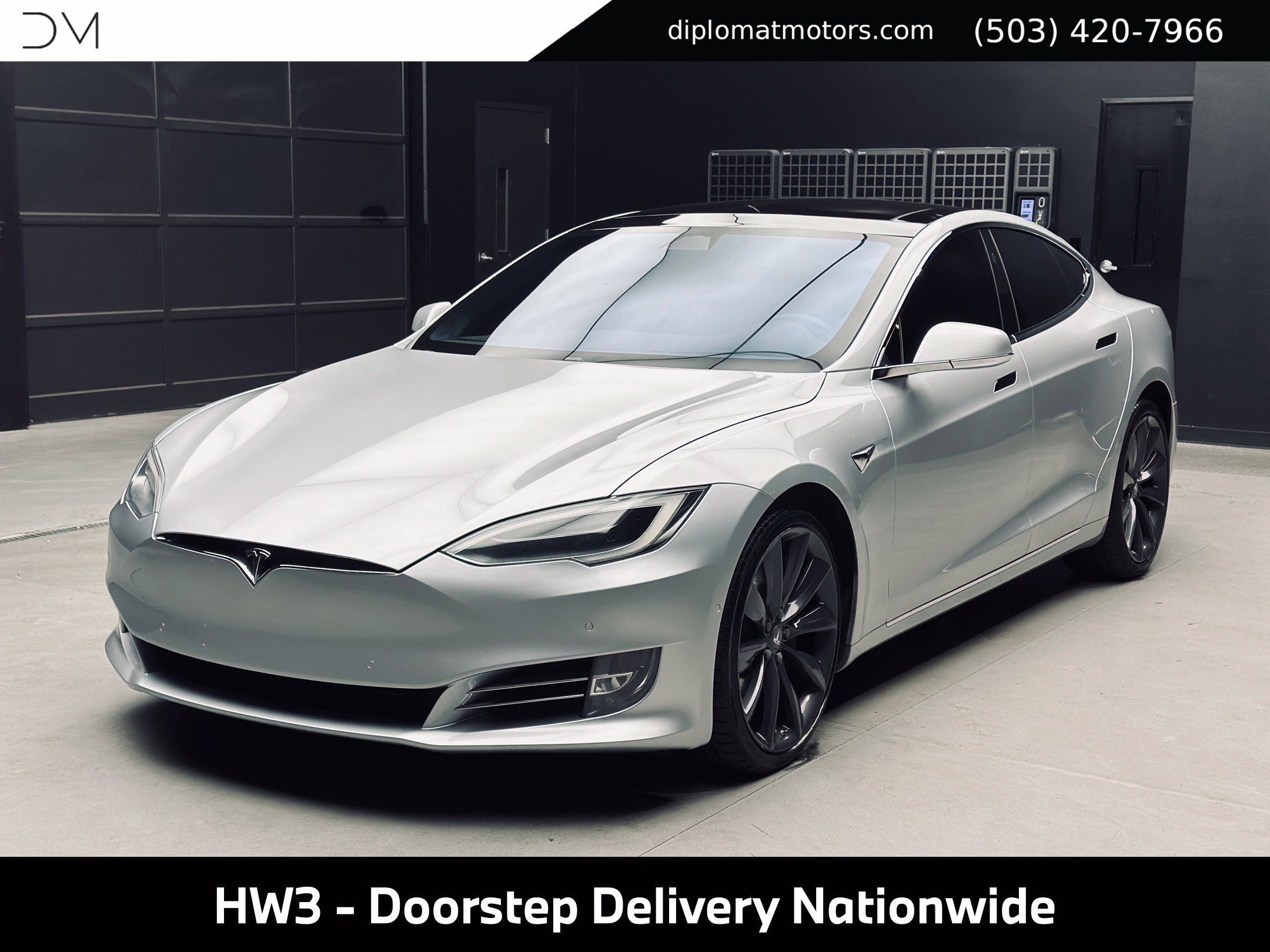 Used 2017 Tesla Model S P100D AWD/4WD image 1