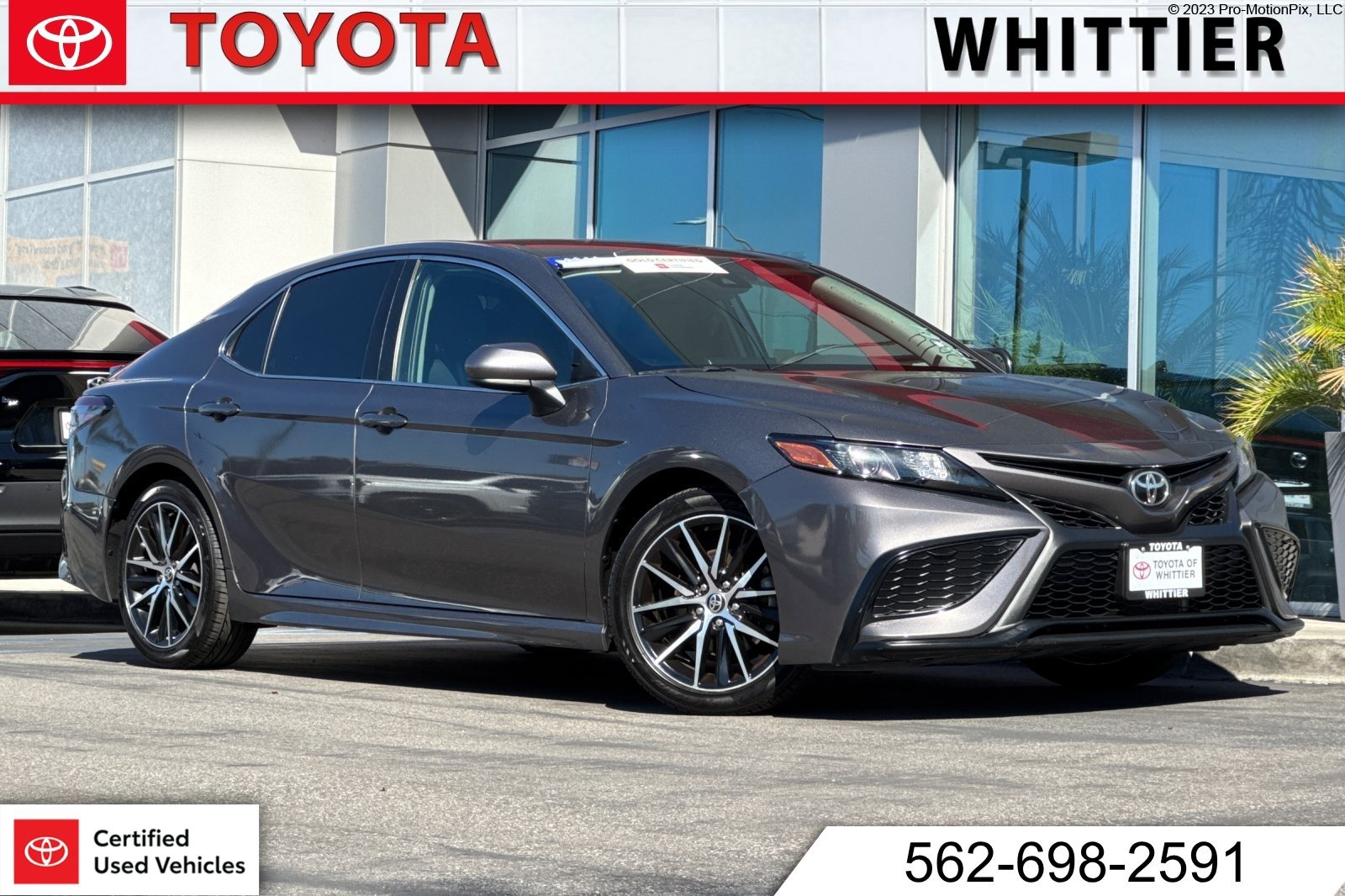Certified 2021 Toyota Camry SE w/ Carpet Mat Package (TMS) FWD image 1