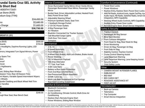 New 2026 Hyundai Santa Cruz SEL FWD image 4