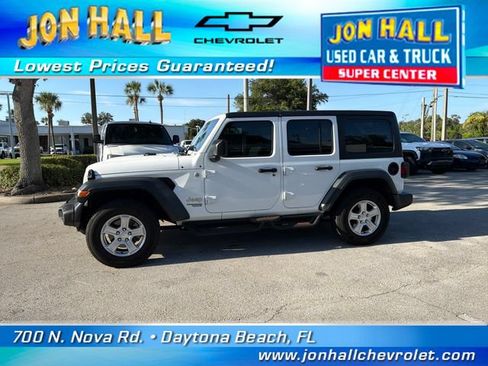 Used 2020 Jeep Wrangler Unlimited Sport S AWD/4WD image 4