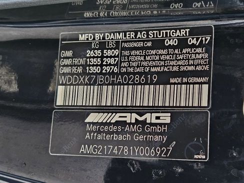 Used 2017 Mercedes-Benz S 63 AMG 4MATIC Cabriolet image 22