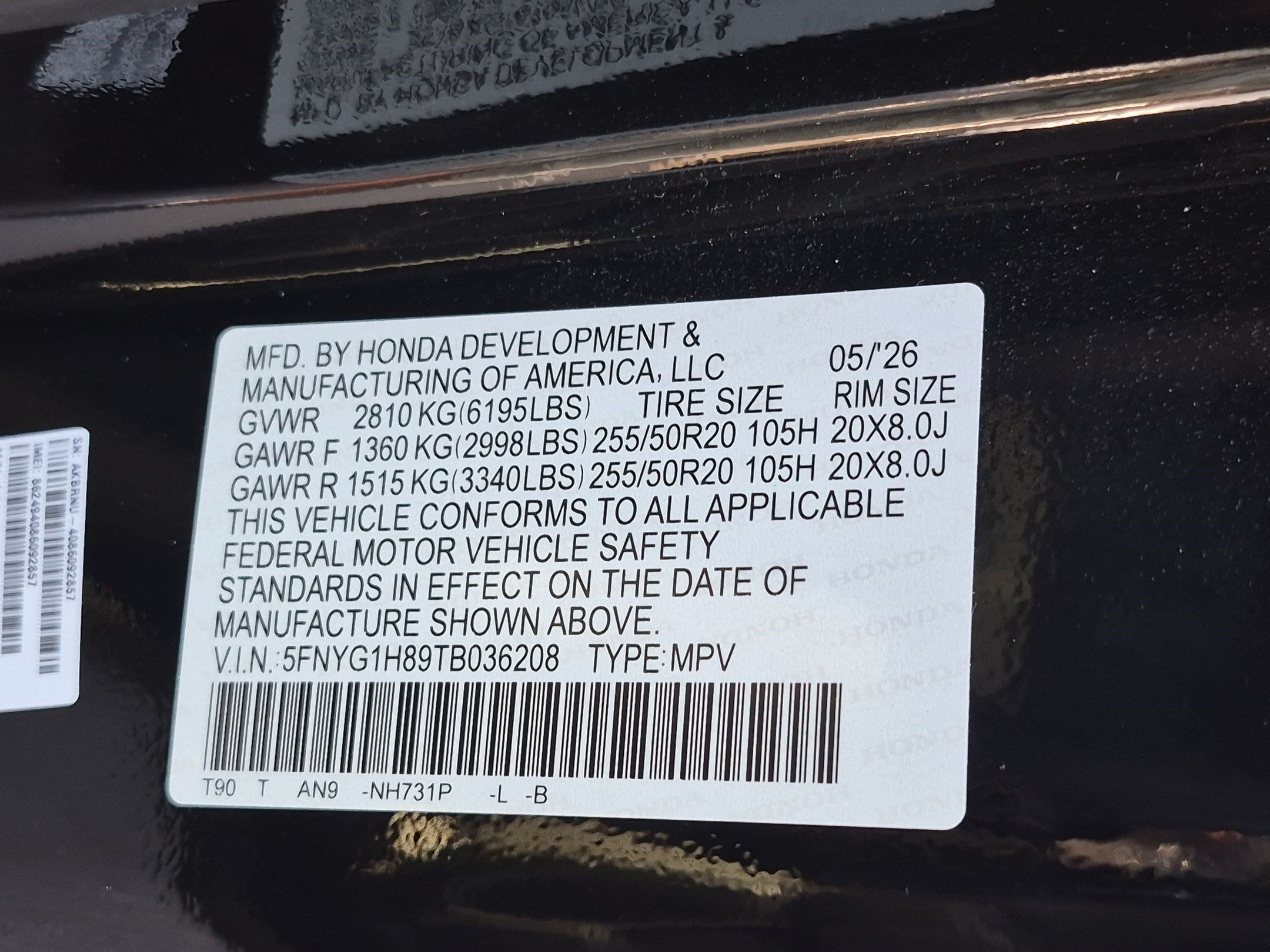 Certified 2026 Honda Pilot Elite image 35