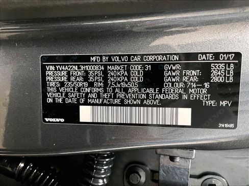Used 2017 Volvo V90 T6 Cross Country AWD/4WD image 36