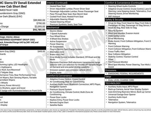 New 2025 GMC Sierra EV Denali image 36