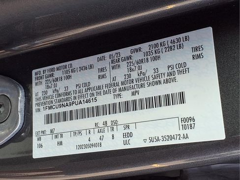 Used 2023 Ford Escape ST-Line Select w/ Tech Pack #2 AWD/4WD image 24