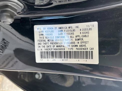 Used 2016 Honda Accord EX image 18