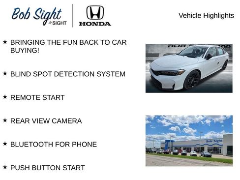 New 2026 Honda Civic Sport image 2