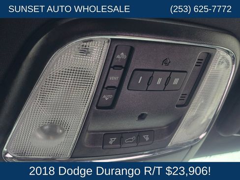 Used 2018 Dodge Durango R/T w/ Technology Group AWD/4WD image 46