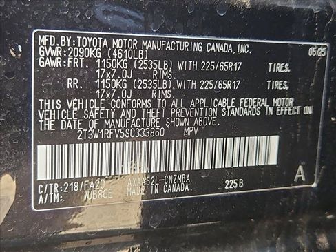Used 2025 Toyota RAV4 XLE FWD image 17