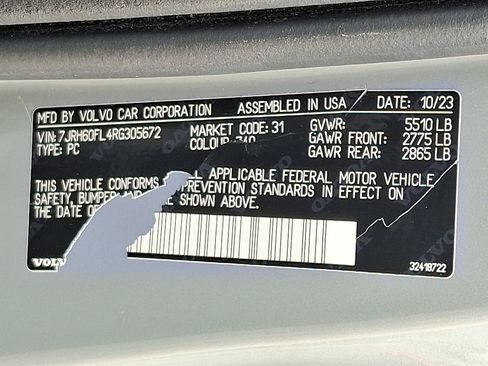 Used 2024 Volvo S60 T8 Plus w/ Climate Package AWD/4WD image 27