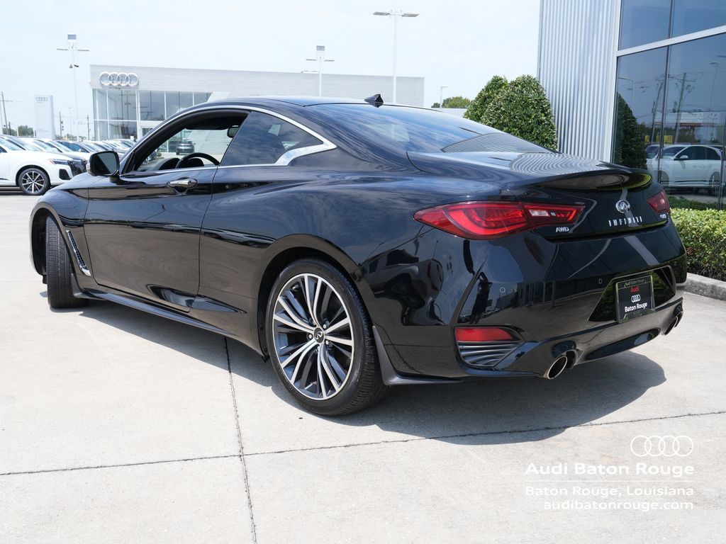 Used 2021 INFINITI Q60 3.0t Luxe w/ Cargo Package AWD/4WD image 3