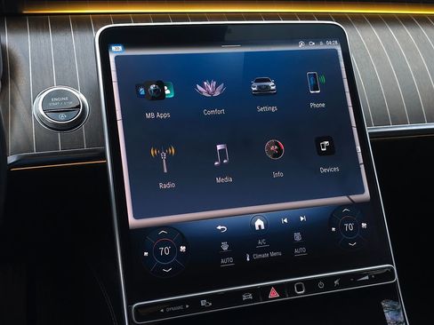 Used 2021 Mercedes-Benz S 580 4MATIC Sedan w/ Warmth & Comfort Package image 58